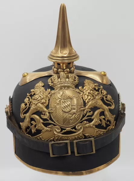 Bavarian Line Infantry NCO Pickelhaube Visuel 1 principal